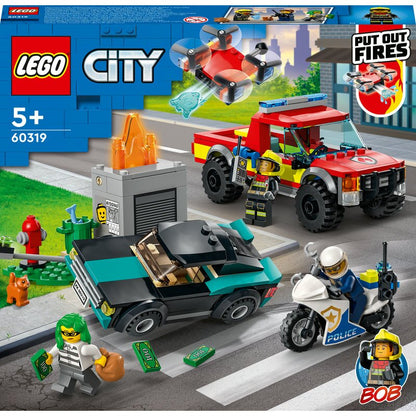 LEGO City Löscheinsatz und Verfolgungsjagd