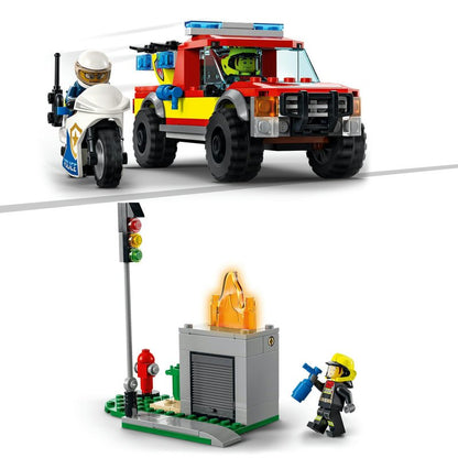 LEGO City Löscheinsatz und Verfolgungsjagd