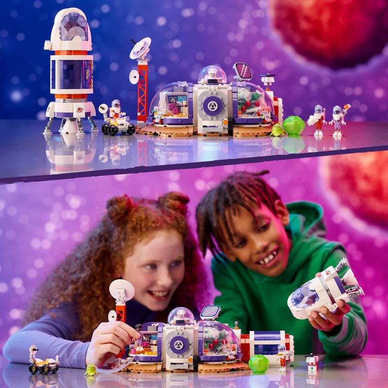 LEGO Friends Mars-Raumbasis mit Rakete