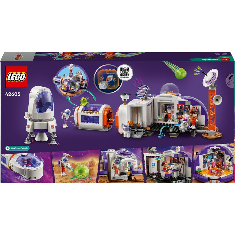 LEGO Friends Mars-Raumbasis mit Rakete