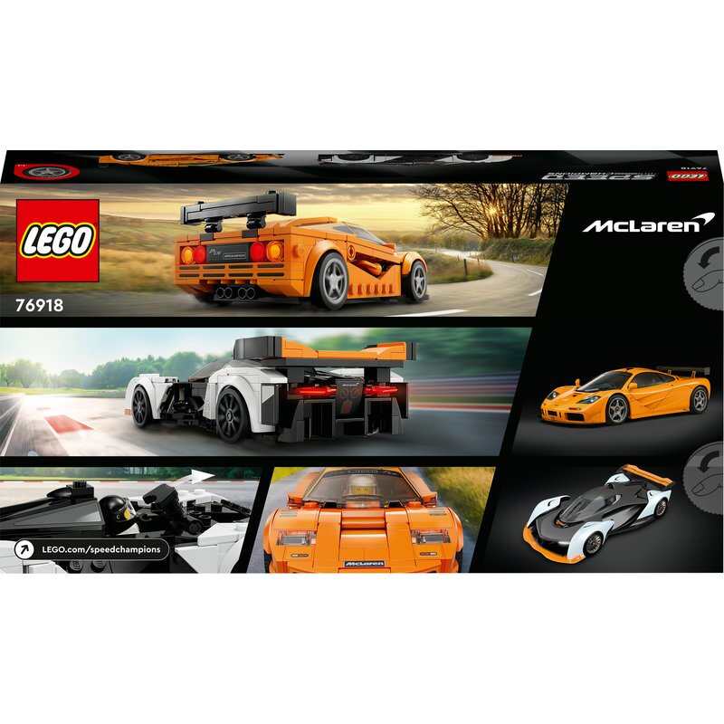 LEGO Speed Champions McLaren Solus GT & McLaren F1 LM