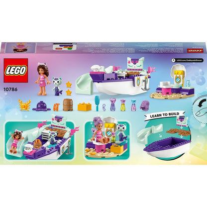 LEGO Gabbys Dollhouse Meerkätzchens Schiff und Spa