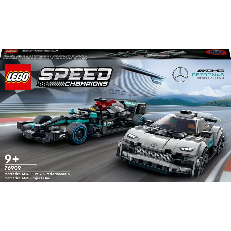 LEGO Speed Champions Mercedes-AMG F1 W12 E Performance & Mercedes-AMG Project One