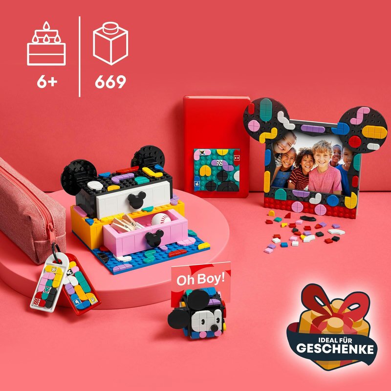 LEGO Dots Micky & Minnie Kreativbox zum Schulanfang