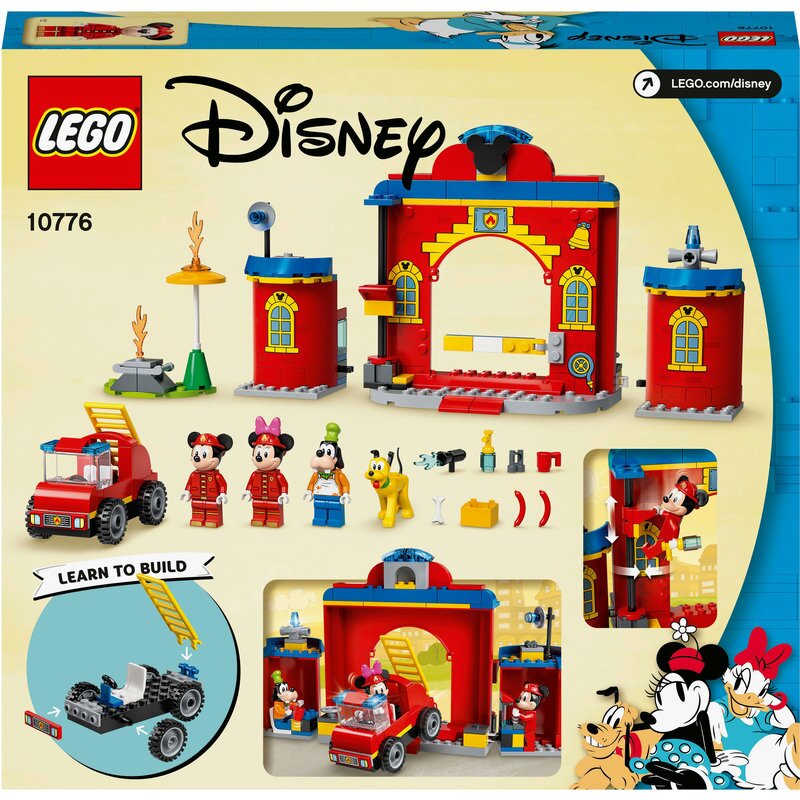 LEGO Disney Mickys Feuerwehrstation und Feuerwehrauto