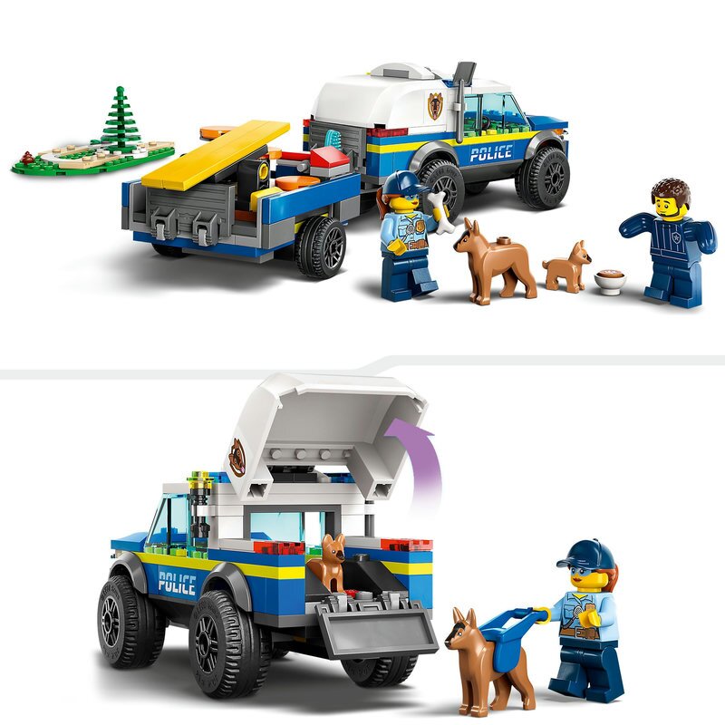 LEGO City Mobiles Polizeihunde-Training