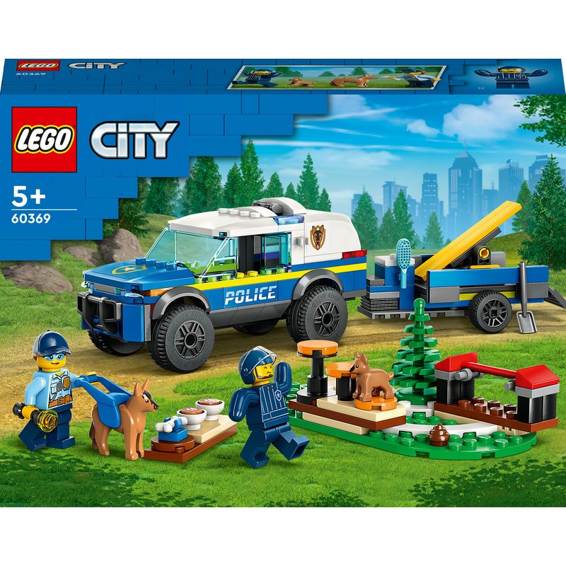 LEGO City Mobiles Polizeihunde-Training