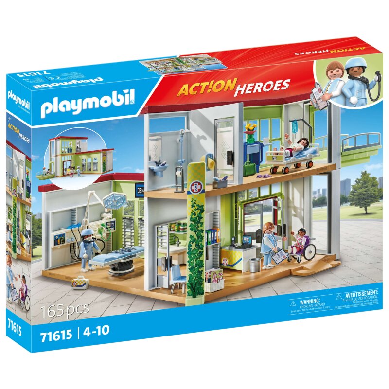 Playmobil Action Heroes Modernes Krankenhaus