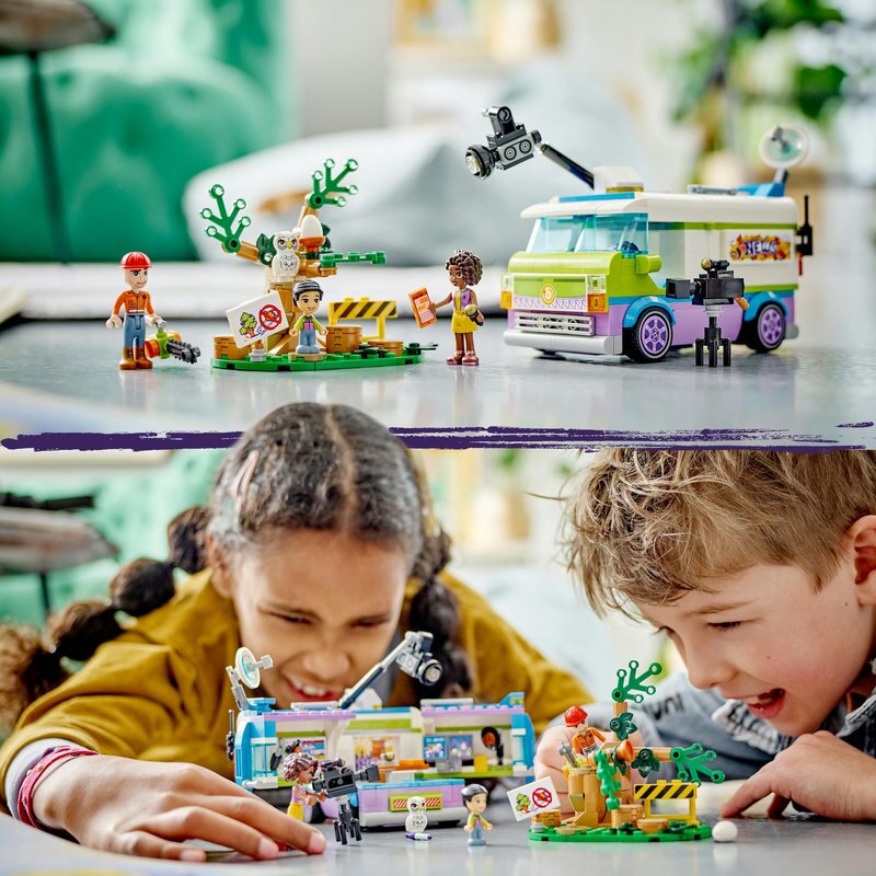 LEGO Friends Nachrichtenwagen