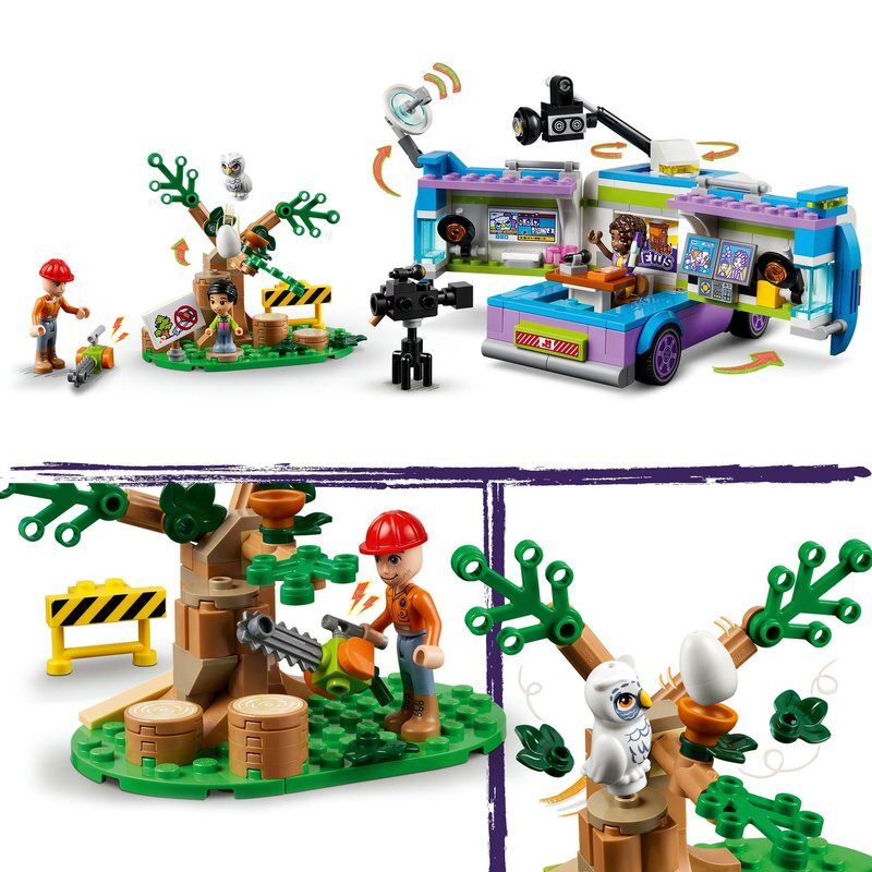 LEGO Friends Nachrichtenwagen