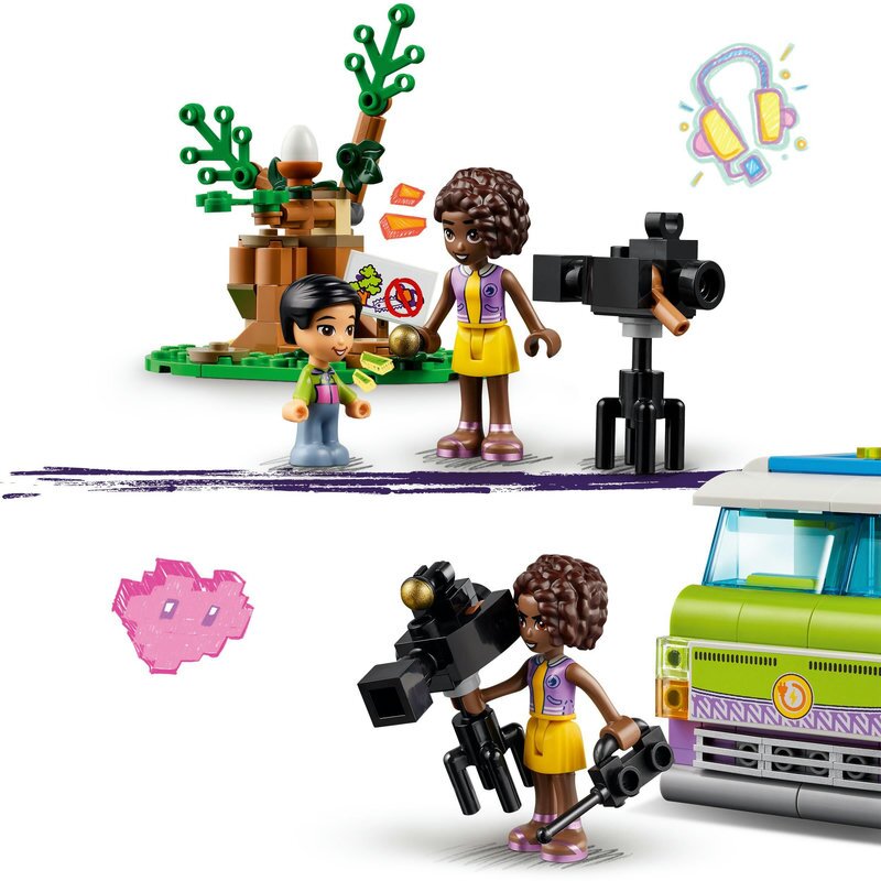 LEGO Friends Nachrichtenwagen