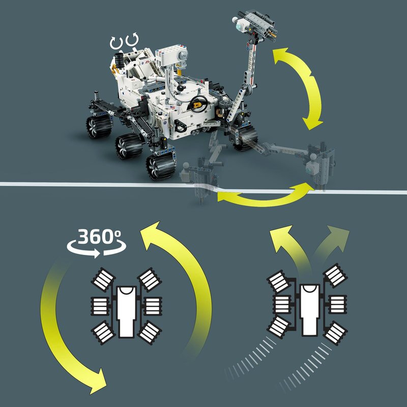 LEGO Technic NASA Mars-Rover Perseverance