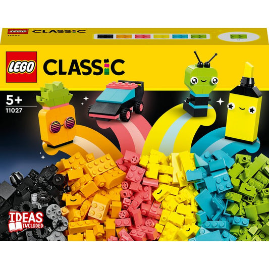 LEGO Classic Neon Kreativ-Bauset