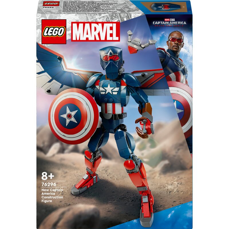 LEGO Marvel New Captain America Baufigur