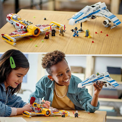 LEGO Star Wars New Republic E-Wing vs. Shin Hatis Starfighter