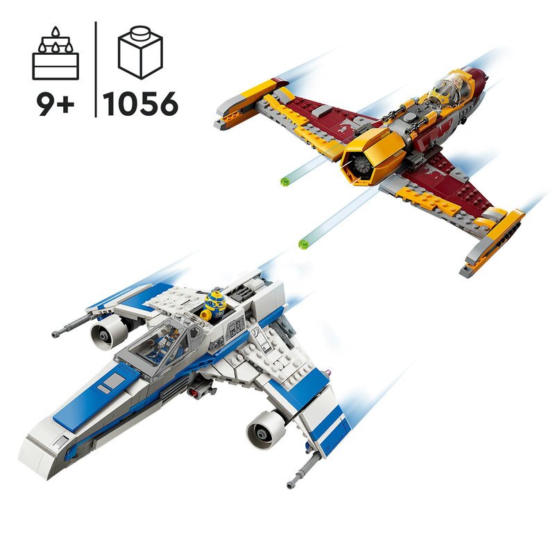 LEGO Star Wars New Republic E-Wing vs. Shin Hatis Starfighter