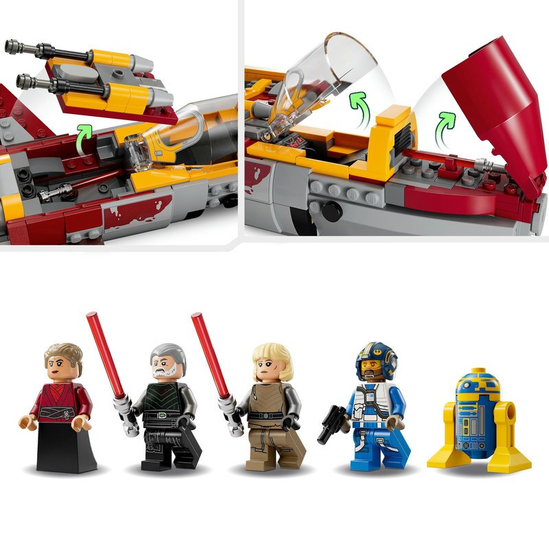 LEGO Star Wars New Republic E-Wing vs. Shin Hatis Starfighter