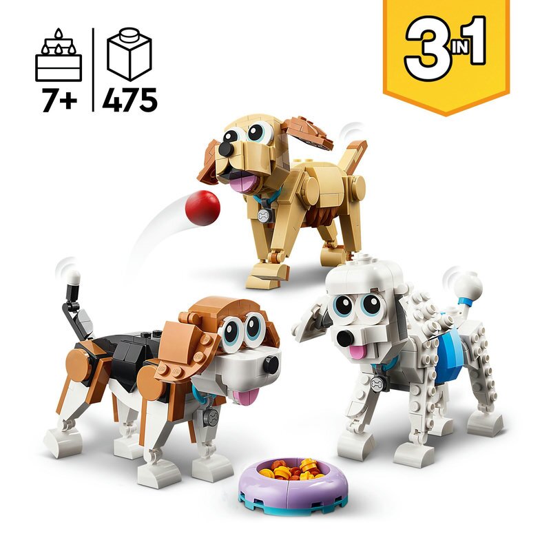 LEGO Creator Niedliche Hunde