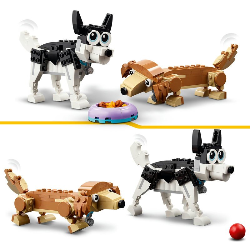 LEGO Creator Niedliche Hunde