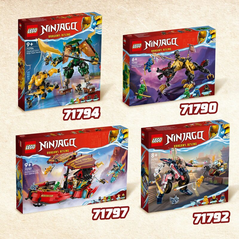 LEGO Ninjago Ninja-Flugsegler im Wettlauf mit der Zeit