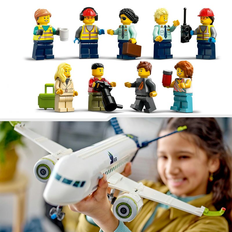 LEGO City Passagierflugzeug