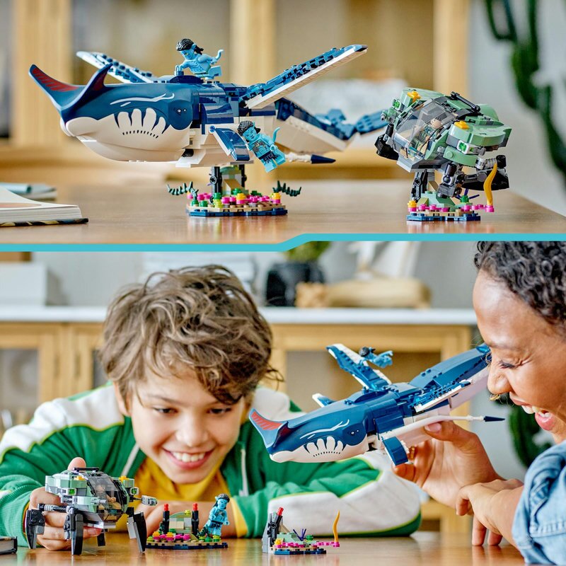 LEGO Avatar Payakan der Tulkun und Krabbenanzug