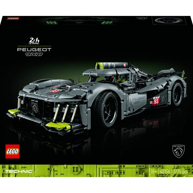 LEGO Technic PEUGEOT 9X8 24H Le Mans Hybrid Hypercar