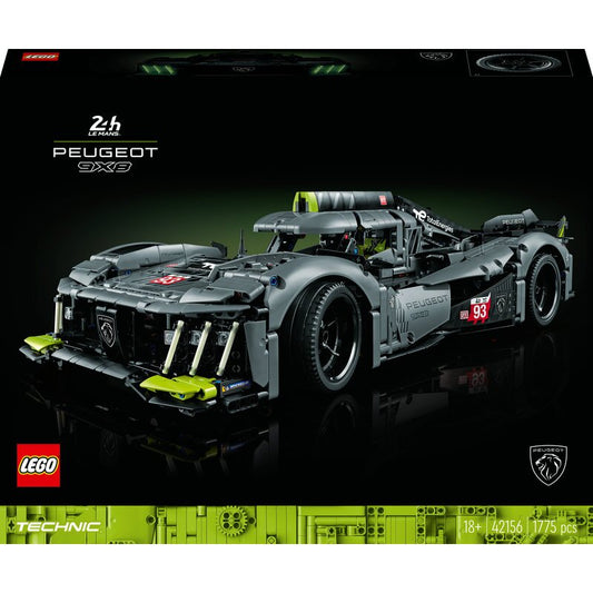 LEGO Technic PEUGEOT 9X8 24H Le Mans Hybrid Hypercar