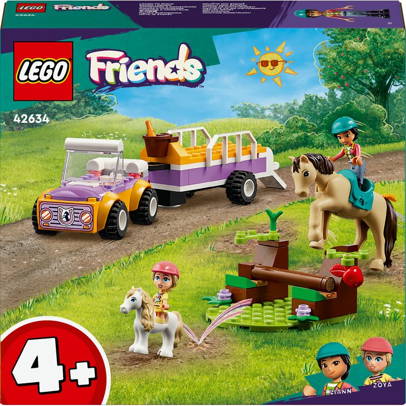 LEGO Friends Pferde- und Pony-Anhänger