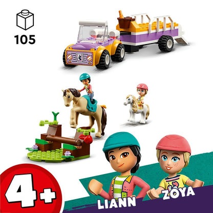 LEGO Friends Pferde- und Pony-Anhänger