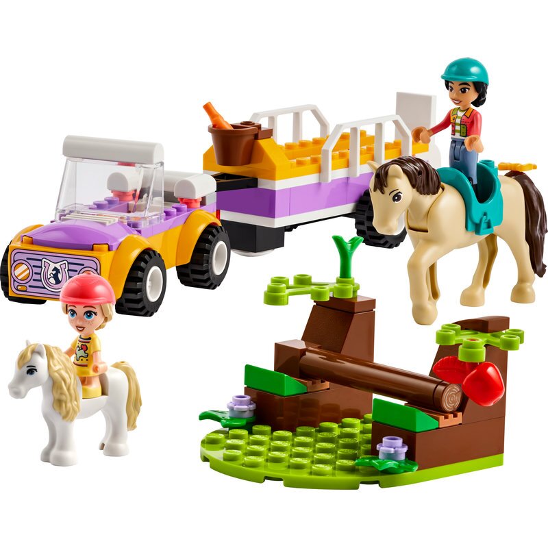 LEGO Friends Pferde- und Pony-Anhänger