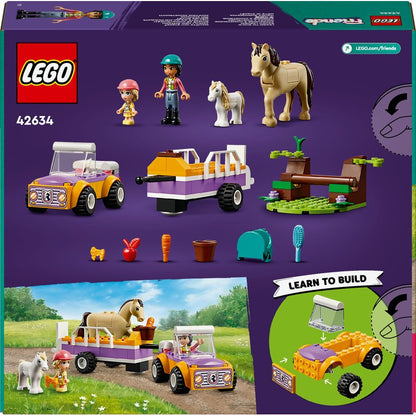 LEGO Friends Pferde- und Pony-Anhänger