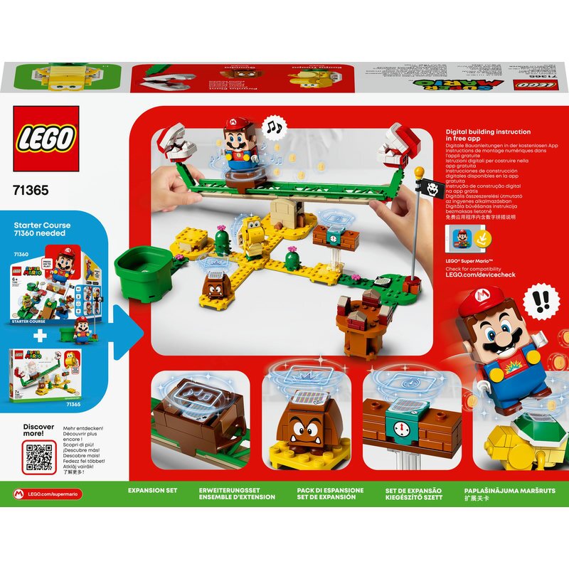 LEGO Super Mario Piranha-Pflanze-Powerwippe Erweiterungsset