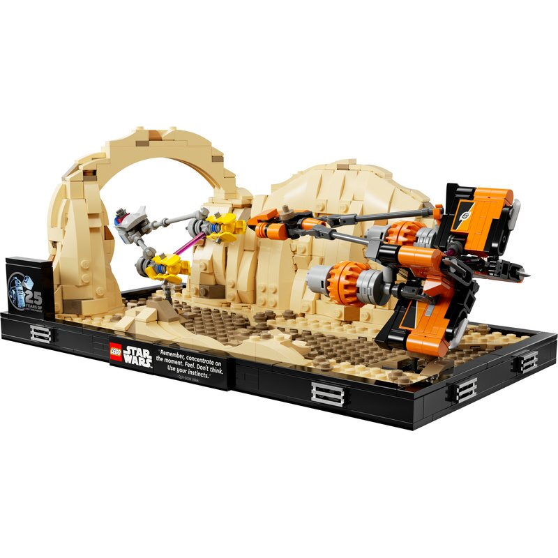 LEGO Star Wars Podrennen in Mos Espa – Diorama