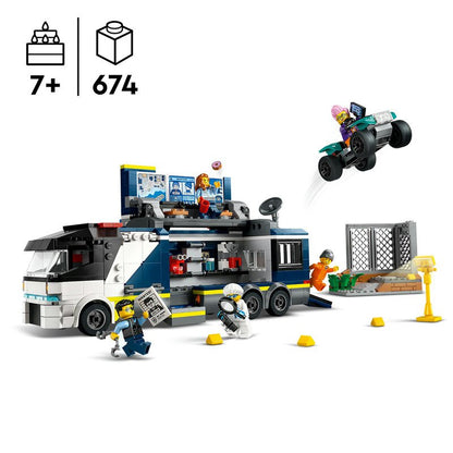 LEGO City Polizeitruck mit Labor