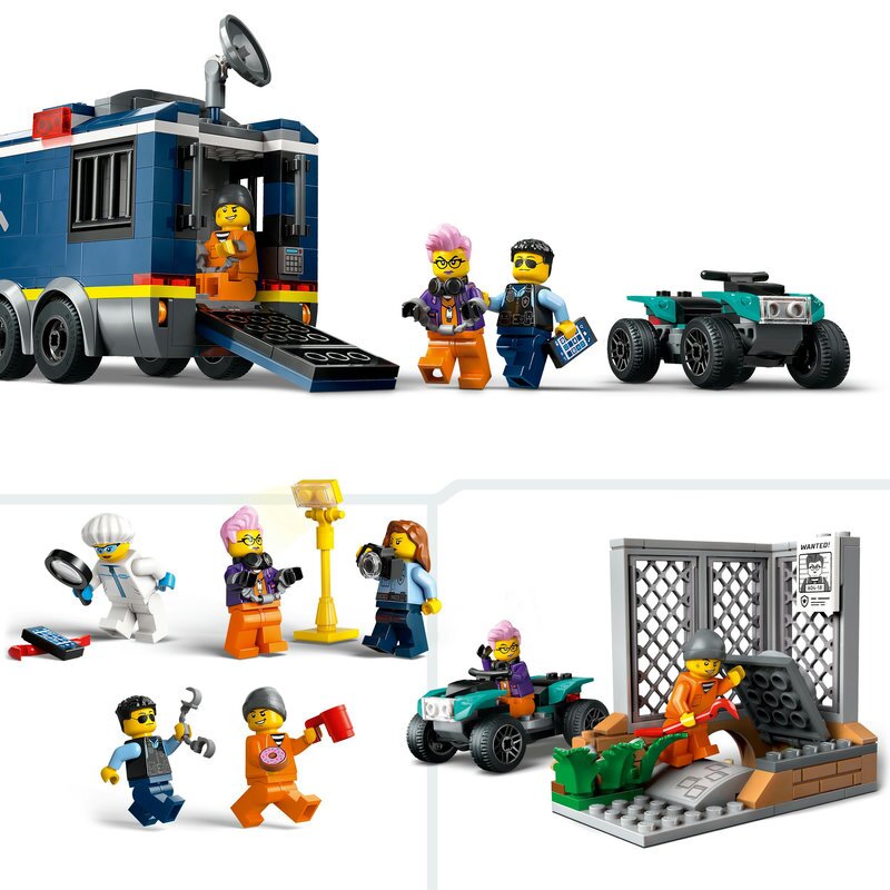 LEGO City Polizeitruck mit Labor