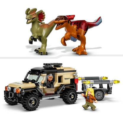 LEGO Jurassic World Pyroraptor & Dilophosaurus Transport