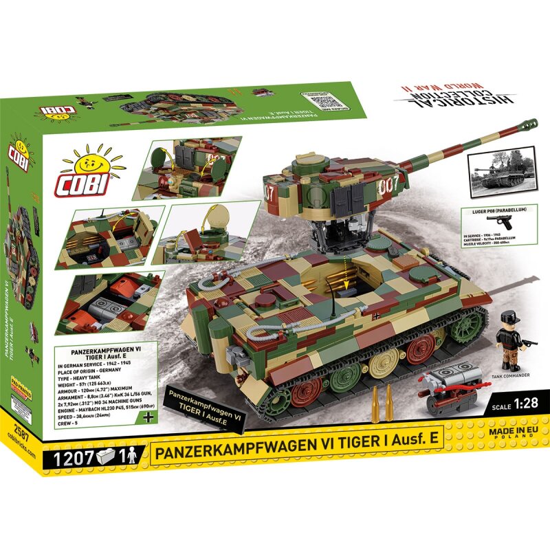 COBI Historical Collection WWII PZKPFW VI TIGER I AUSF.EXECUTIVE EDITION