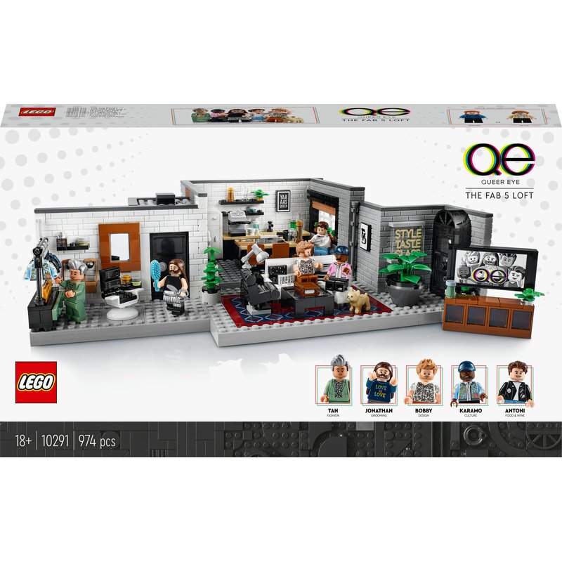 LEGO Ideas Queer Eye Das Loft der Fab 5