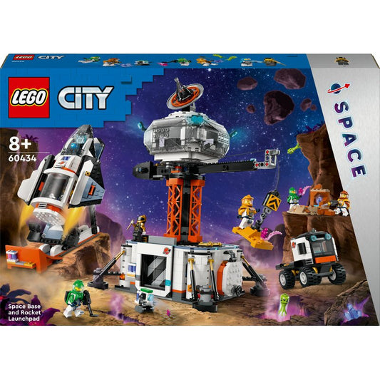 LEGO City Raumbasis mit Startrampe