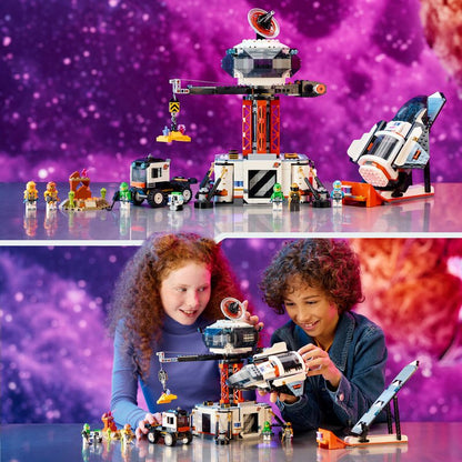 LEGO City Raumbasis mit Startrampe