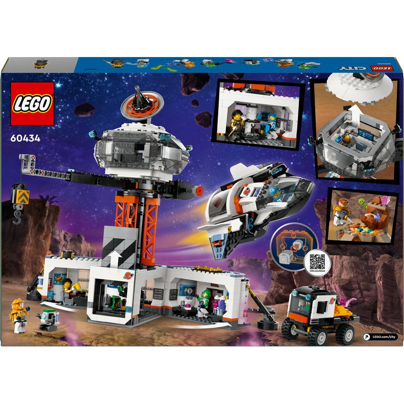 LEGO City Raumbasis mit Startrampe