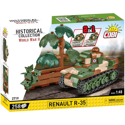 COBI Historical Collection WWII RENAULT R-35