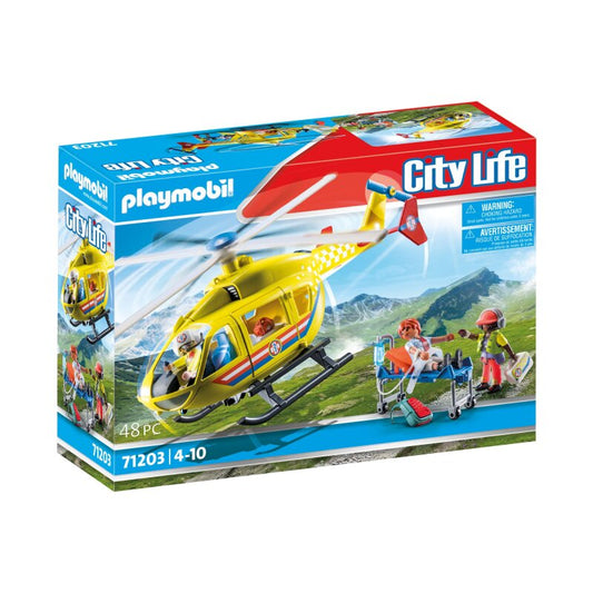 Playmobil City Life Rettungshelikopter