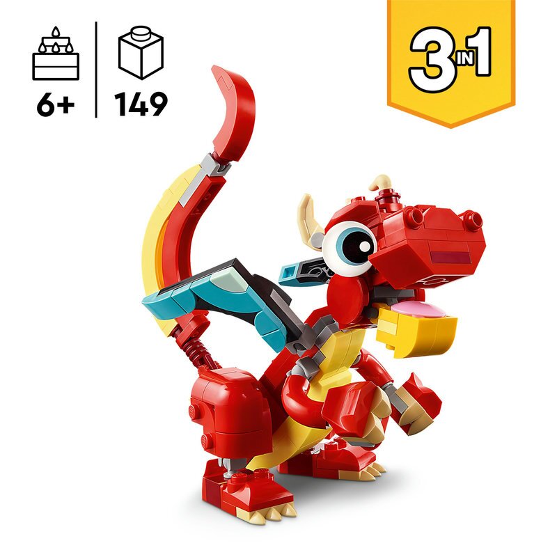 LEGO Creator Roter Drache