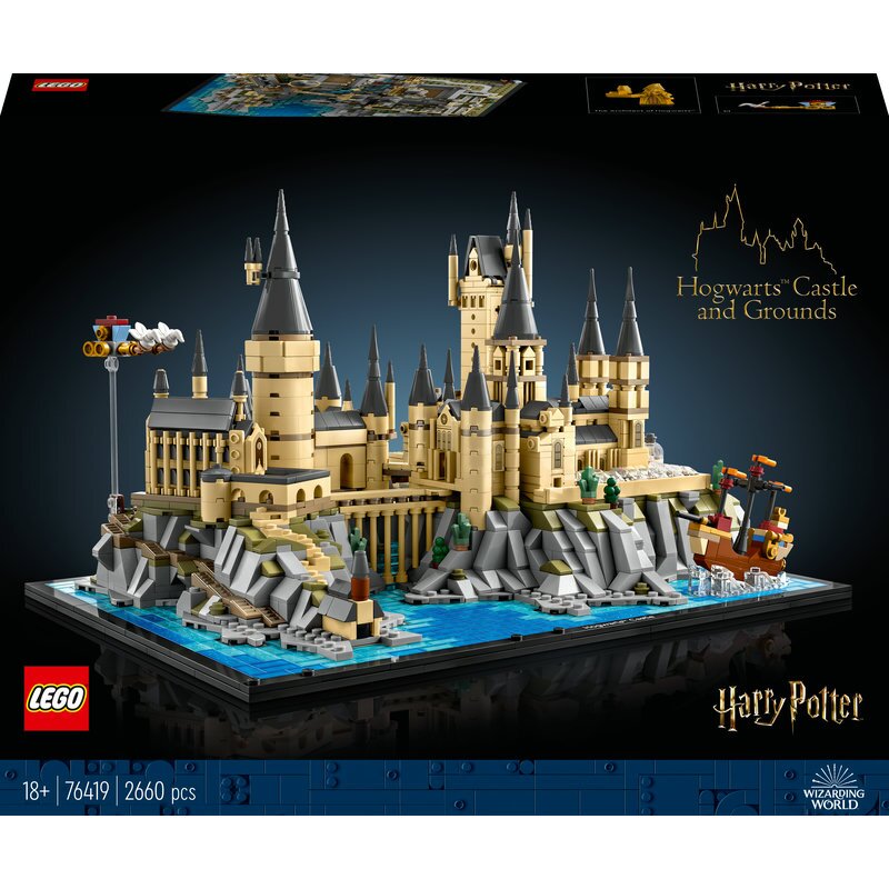 LEGO Harry Potter Schloss Hogwarts  mit Schlossgelände