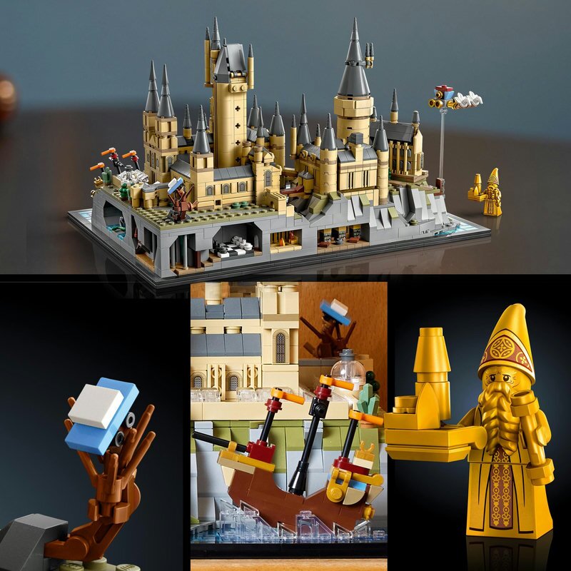 LEGO Harry Potter Schloss Hogwarts  mit Schlossgelände