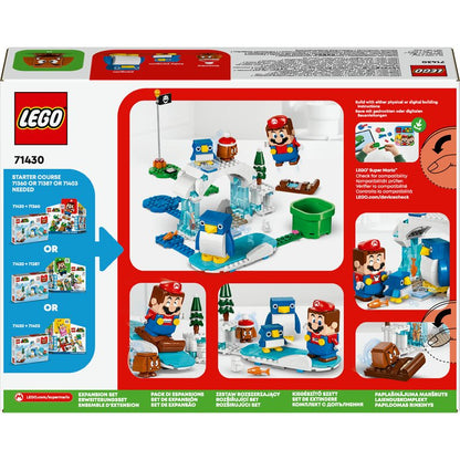 LEGO Super Mario Schneeabenteuer mit Familie Pinguin Erweiterungsset