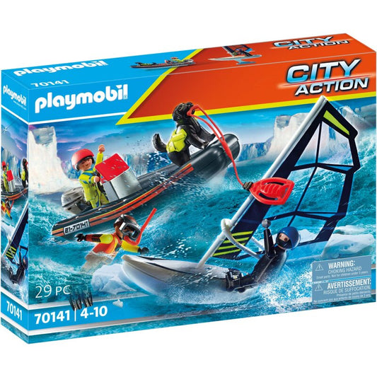 Playmobil City Action Seenot: Polarsegler-Rettung m