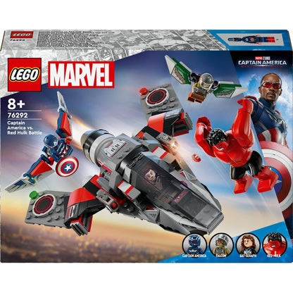 LEGO Marvel Showdown zwischen Captain America und Red Hulk